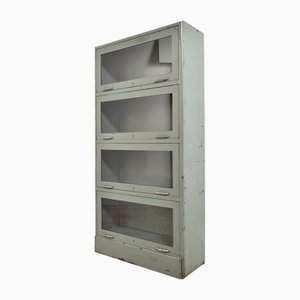 Libreria vintage in acciaio, anni '60