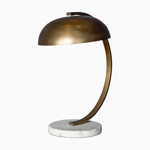 Tischlampe aus Messing im Stil von Christian Dell, 1970er