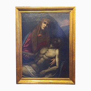 Cerchia di Luca Cambiaso, Deposizione di Cristo, 1500, Olio su tela