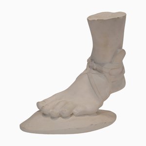 French Artist, Classicist Style Foot, Powder Marble
