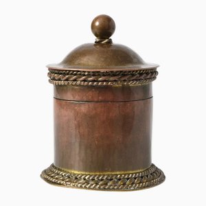 Caja de latón hecha a mano de Georg von Mendelssohn, años 20