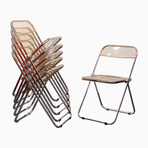 Sedie Plia di Giancarlo Piretti per Castelli/Anonima Castelli, anni '70, set di 6