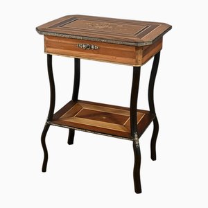 Napoleon III Style Marquetry Worktable