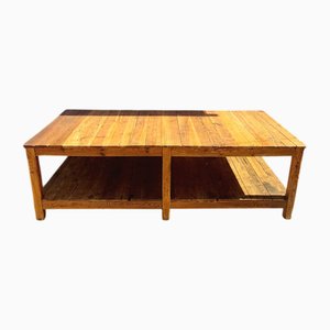 Vintage Bakery Table in Pine Wood, 1940s