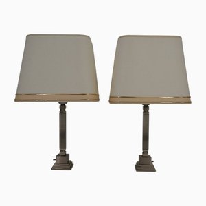 Vintage Desk Lamps, 1940s, Set of 2