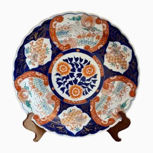 Grande Assiette Imari Antique, Japon, 1900