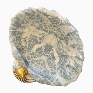 Handverzierte Vide Poche mit Muschelschale, 1890er