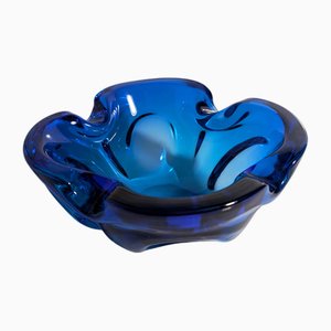 Bohemian Bowl or Ashtray in Glass, 1970s