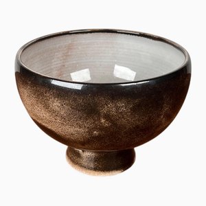 Mid-Century Modern German Studio Pottery Bowl by Monika Maetzel, 1960s