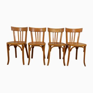 Bistro Chairs from Baumann, 1960s, Set of 4