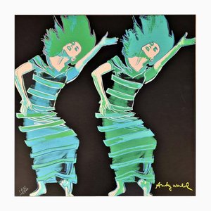 After Andy Warhol, Martha Graham Satyric Festival Song, Print, 1980s