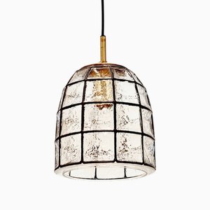 Mid-Century Modern Glass Pendant Light from Limburg, 1960s