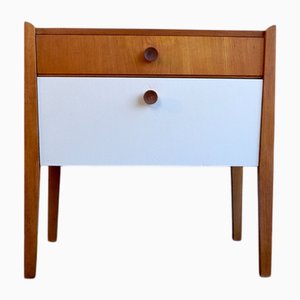 Vintage Nachttisch aus Eschenholz, 1960er