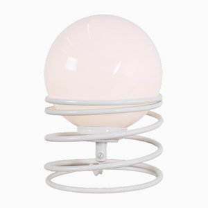 Pop Art Glass Globe Spring Table Lamp from Massive Lighting, 1970s