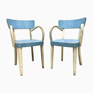 Stühle aus Bugholz von Fischel, 1920er, 2er Set