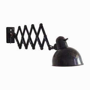 Model 6718 Scissor Arm Wall Lamp by Christian Dell for Kaiser Idell, 1930s