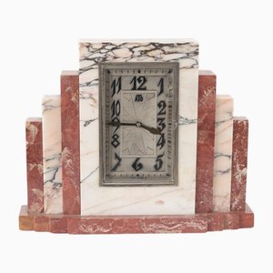 Orologio da tavolo di Leon Hatot per Ato, Francia, 1925
