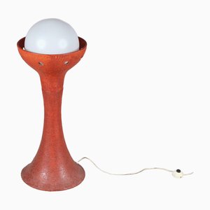 Lampada da terra in ceramica di Doria Leuchten, Germania, anni '70