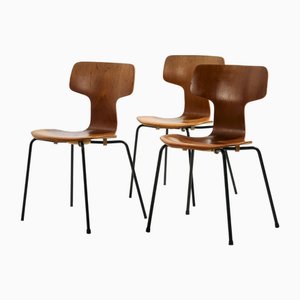 Silla modelo 3103 de Arne Jacobsen para Fritz Hansen