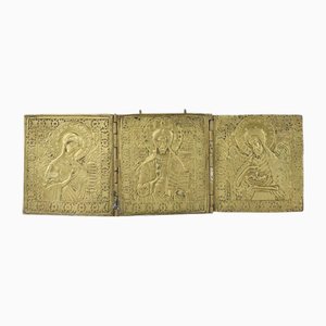 Triptyque à Trois Parties, 19ème Siècle