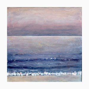 Penny Rumble, And Quietly Flows the Tide, Pintura al óleo, década de 2000