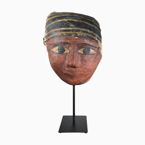 Maschera di cartone egizio tolemaico
