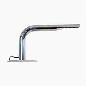 Lámpara de mesa metálica atribuida a Ingo Maurer