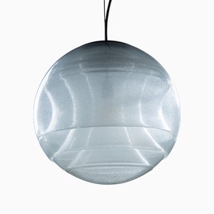 Murano Glass Suspension Lamp by Carlo Nason, Mazzega, 1970s