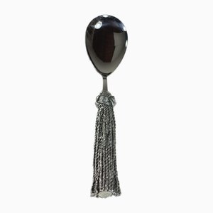 Italian Metal Serving Spoon by Piero Figura for Atena, 1980