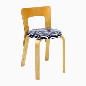Model 65 Chair by Alvar Aalto for Artek / Hedemora, Sweden, 1950s
