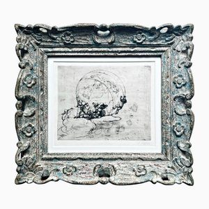 Auguste Rodin, Les amours conduisant le monde 1881, Signé à la main