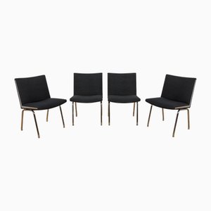 Model AP-38 Airport Chairs by Hans J. Wegner for Ap Stolen, Denmark, 1950s, Set of 4