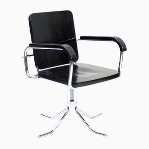 Bauhaus Adjustable Swivel Chair from Mücke Melder, Czechia, 1930s