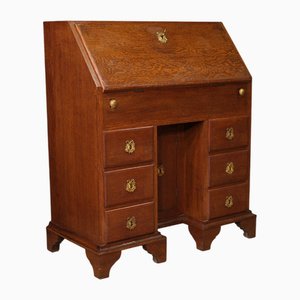 Vintage Dutch Oak Secretaire, 1920s