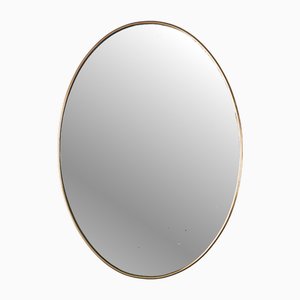 Mirror with Brass Edge, 1950s