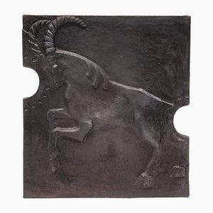 Plaque de Plaque en Fonte, 1950s