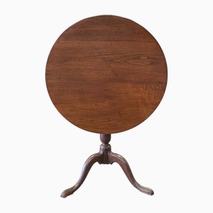 Table Georgian Inclinable Circulaire en Chêne