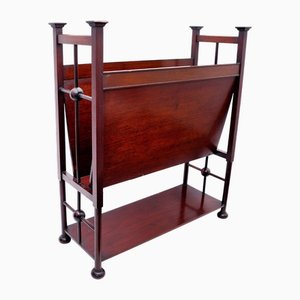 Vintage British Arts and Crafts Magazine Rack from Liberty's of London, 1920s