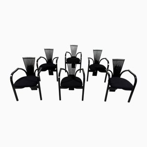 Totem Chairs by Torstein Nilsen for Westnofa, Norway, 1980s, Set of 6
