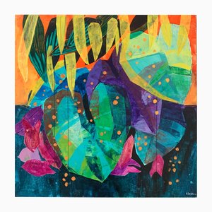 Anna Masiul-Gozdecka, Jungle Boogie 5, 2022, Acrylic on Canvas