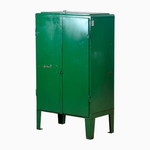 Industrial Iron Cabinet, 1960s