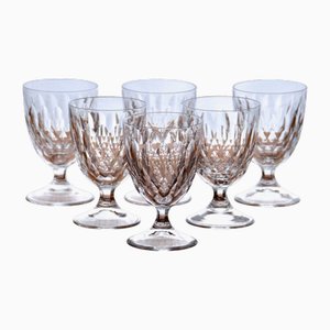 Crystal Glasses from Villeroy & Boch, 1940s, Set of 6