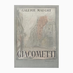 Alberto Giacometti, Rue de Paris, Lithographie