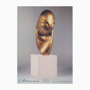 Poster della Musa dormiente di Constantin Brancusi