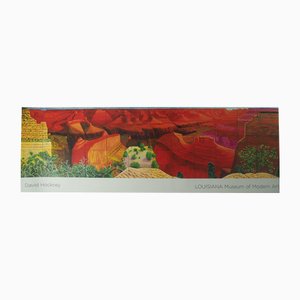David Hockney Closer Grand Canyon Poster