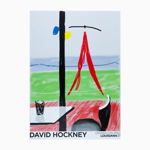 Poster di David Hockney disegnato su iPad