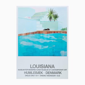 David Hockney Pool and Steps Poster