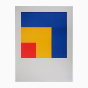 Ellsworth Kelly, Rouge, Jaune et Bleu, Lithographie