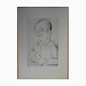 Mily Possoz, Jeune Lectrice, Gravure