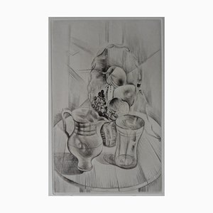 Mily Possoz, Still Life with Fruit, Engraving